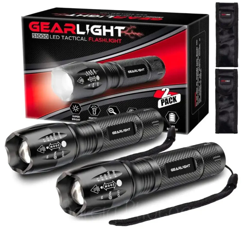 Mejor linterna led tactical para acampar